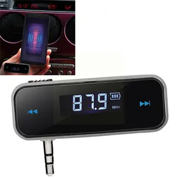 Brezžični Mini FM Oddajnik 3.5 mm-avto Avto Glasbo, Zvok MP3 Predvajalnik, Oddajnik Za IPhone Za Samsung Za IPad MP4 Predvajalnik U9N8