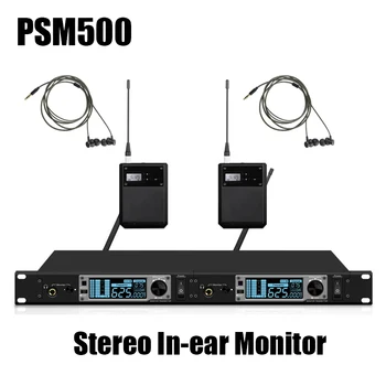 LCZ Stereo IEM PSM500 Strokovno in-ear Monitor Sistem Brezžične V Uho Spremljanje Glasbenih Snemalni Studio DJ Oprema Avdio Set