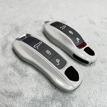 Ključ Primeru Lupini Sub Sive za Porsche 911 718 Panamera Macan Cayenne Boxster Kajmanski Daljinski Ključ Zajema Zamenjavo Dodatki
