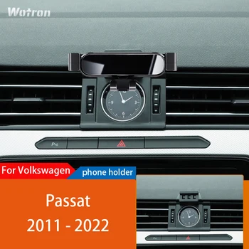Avto, Mobilni Telefon, Držalo Za Volkswagen Passat B7 B8 B9 2011-2022 360-Stopinjski Vrtečih GPS Posebni Nastavek za Podporo Dodatki