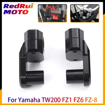 Za Yamaha TW200 FZ6/FZ6S FZ1 FAZER/FZ1S FAZER FZ-8 1 Par 22 mm motorno kolo CNC Aluminija krmilo Fat Vrstico Mount Objemke Vstajajo