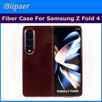 Biipaer 100% Resnično Čisto Ogljikovih Vlaken Primeru Telefon Za Samsung Ž Krat 4 Anti-Padec Trdi Pokrovček Za Samsung Galaxy Ž Krat 4 Case