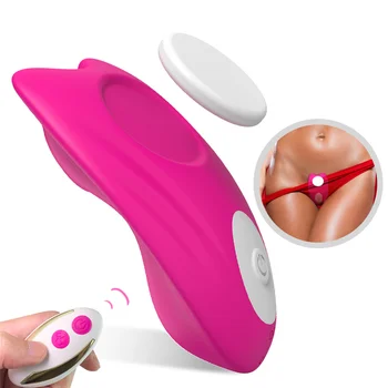 Nosljivi Ženske Daljinski Upravljalnik Vibrator Masturbacija Sex Igrača 9 Frekvenca Klitoris Vibracije Ženski Z Vibriranjem Nekaj SexToy Vrhunec