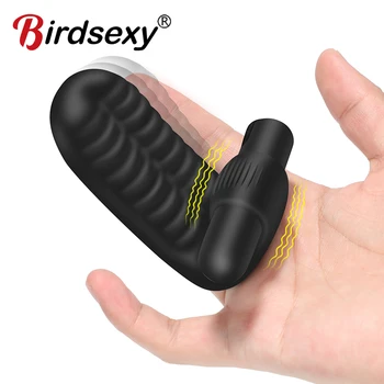 Silikonski Prst Vibrator Za Ženske Klitoris Stimulator G-spot Vibrator Stimulacijo Klitorisa Massager Ženska Masturbacija Seks Izdelka